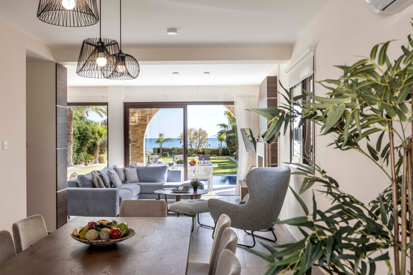 5 Star Villa Ayia Napa Ionion Seafront - Luxury Beachfront Escape