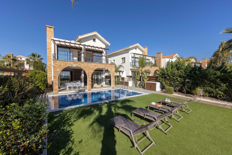 5 Star Villa Ayia Napa Ionion Seafront - Luxury Beachfront Escape