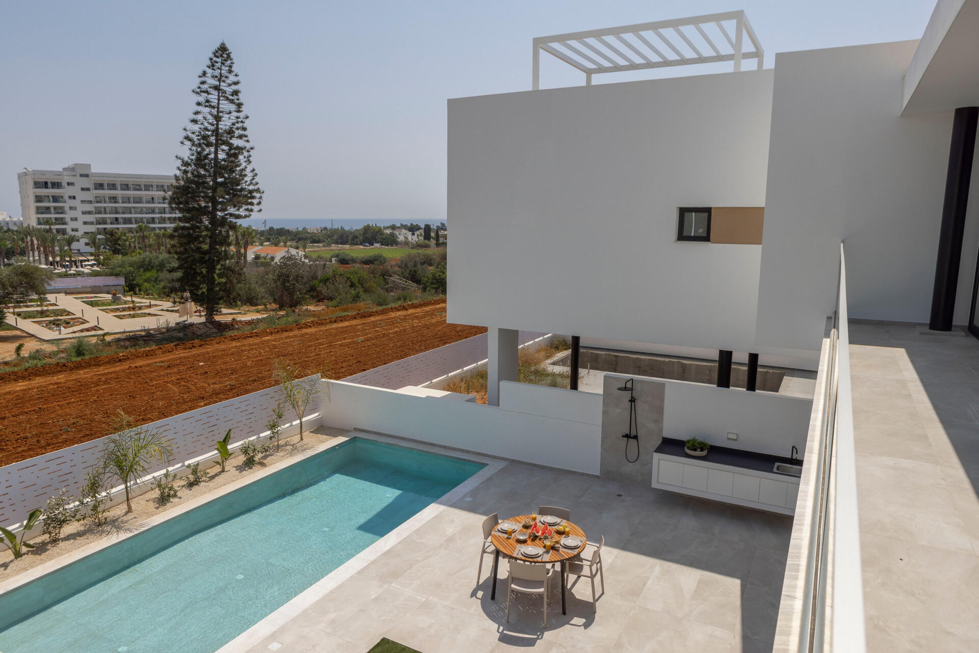 5 Star Villa Protaras Aqua Pearl - Luxury Heated Pool Retreat