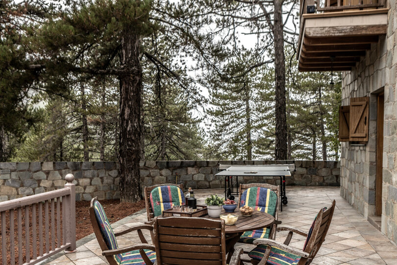 5 Star Villa Troodos Mature Pine Chalet - Forest Mountain Escape