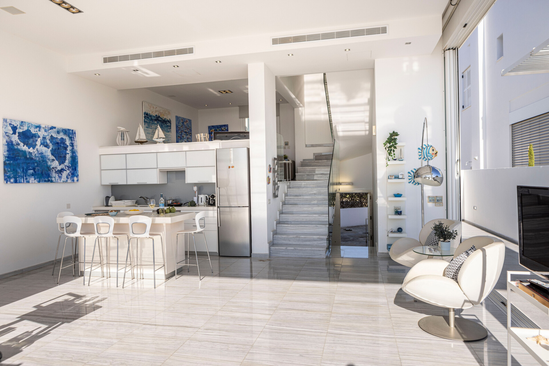 5 Star Villa Elaia Seafront - Panoramic Coastal Escape