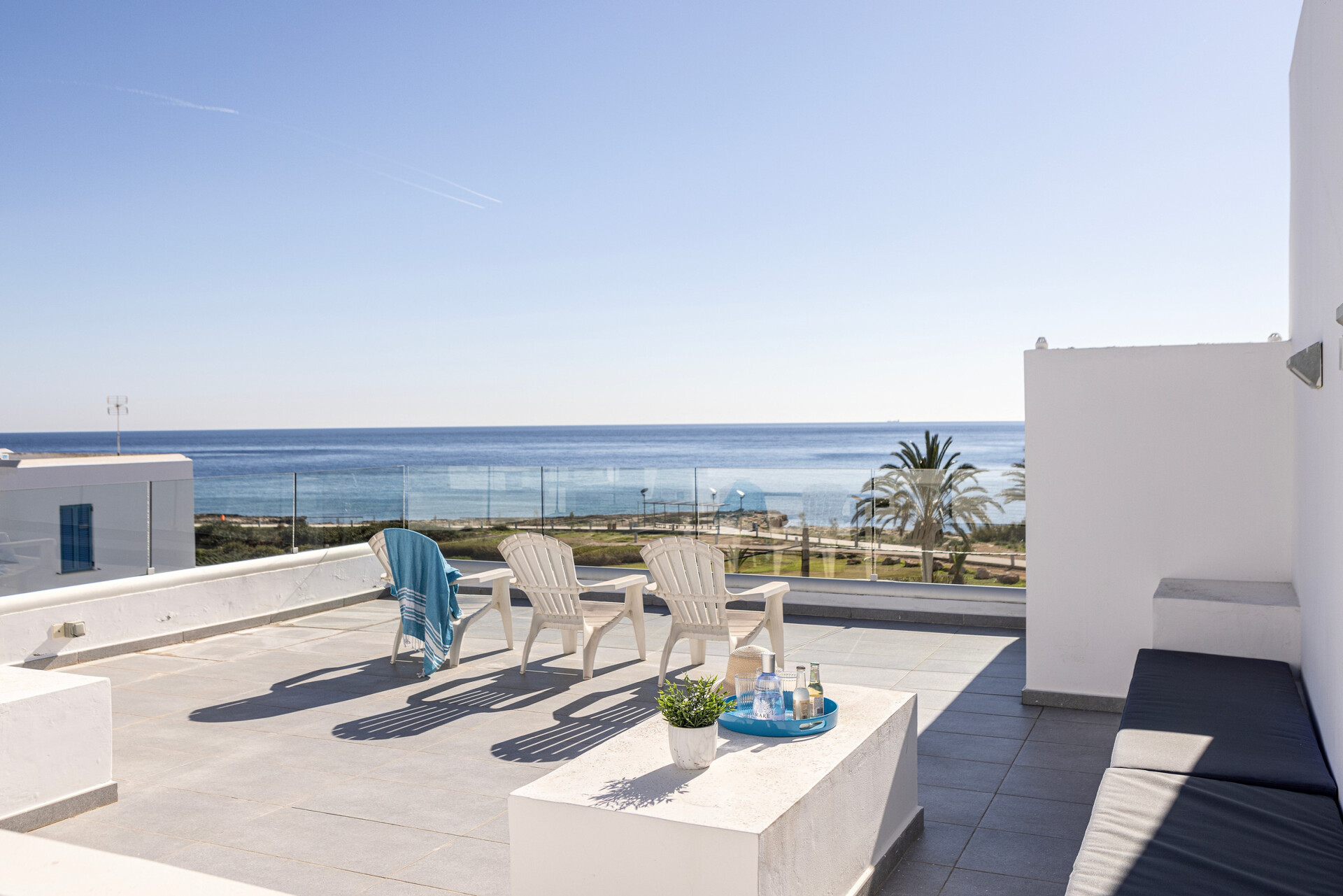 5 Star Villa Elaia Seafront - Panoramic Coastal Escape