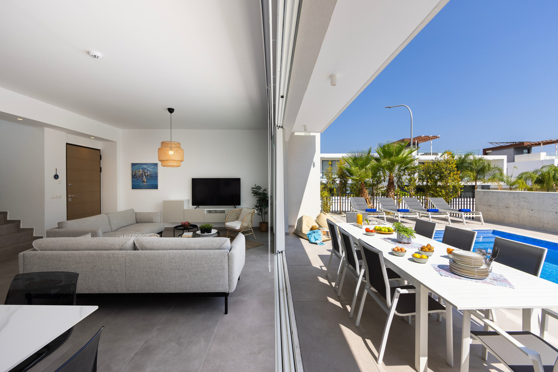 5 Star Villa Protaras Bay View Villa - Panoramic Sea View Retreat.