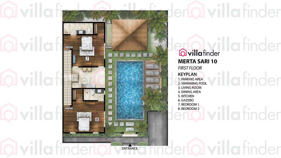 5 Star Villa Merta Sari 10 - Tropical Seminyak Retreat