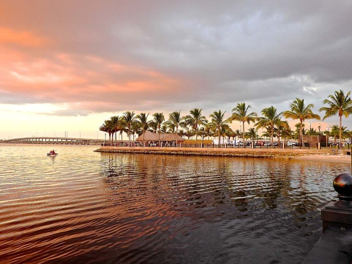 Sunset in Punta Gorda