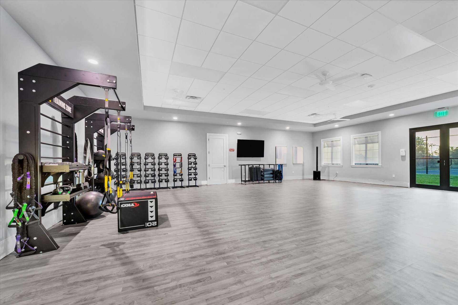 Fitness Room in clubhouse