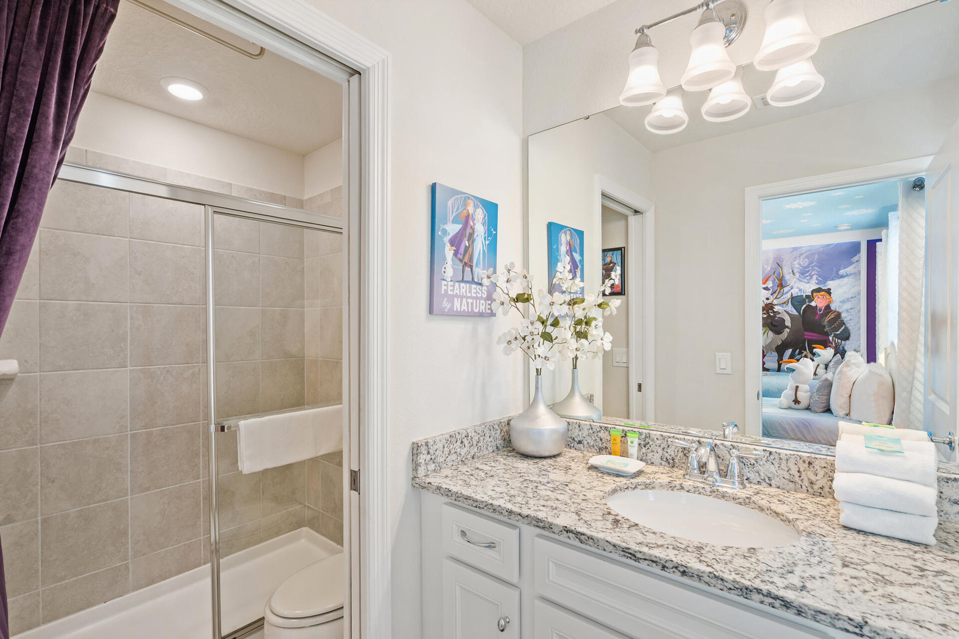Two Twins Suite Bathroom 2 Upstairs Shower