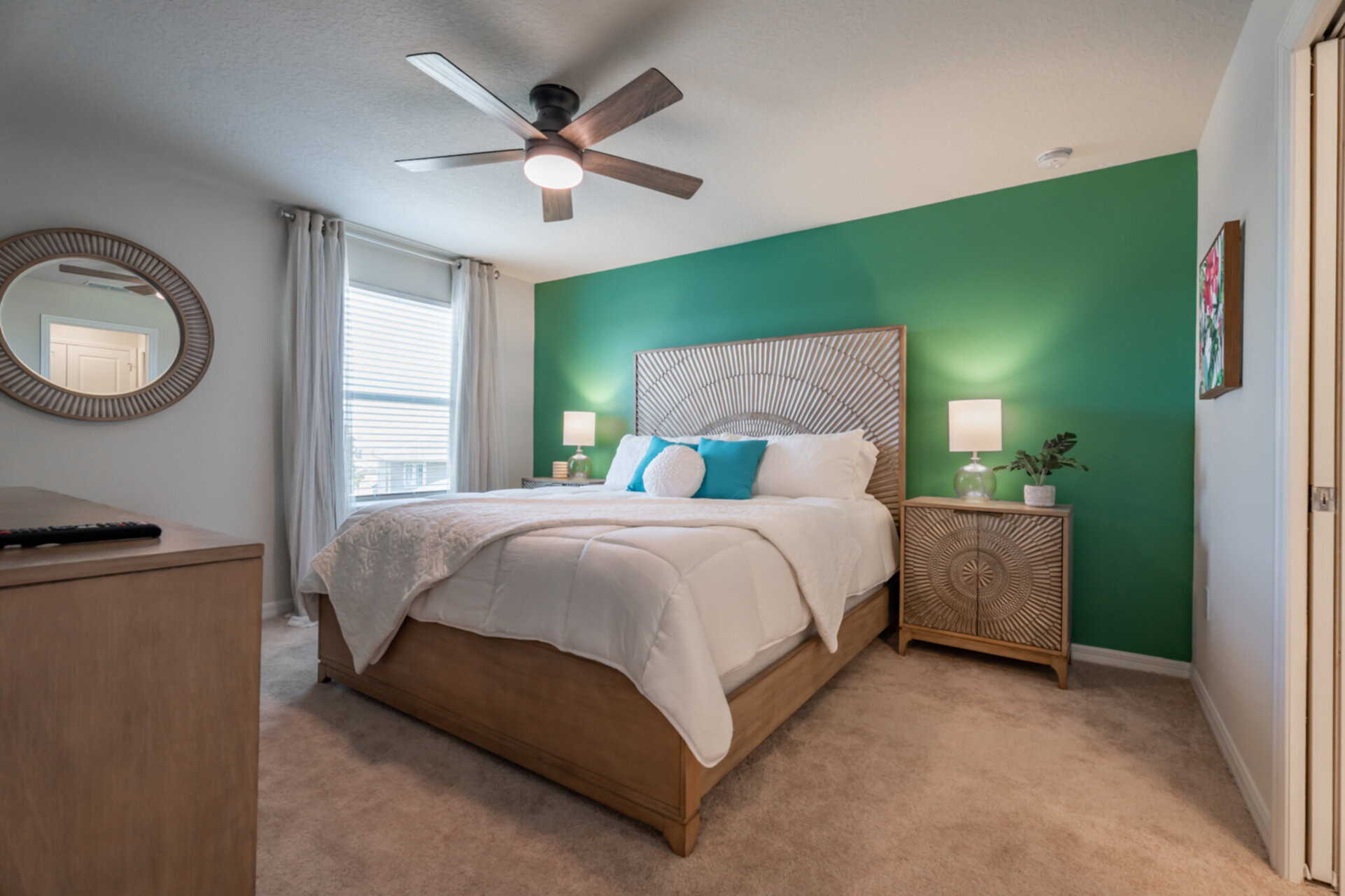 California King Suite Bedroom 2 Upstairs Attached Bathroom
65" Smart TV
