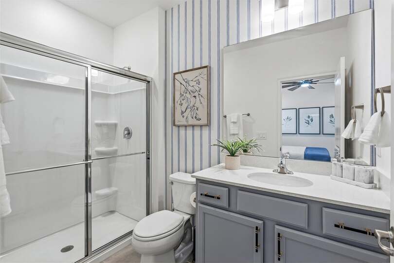 King Suite Bathroom 3 Upstairs Shower
